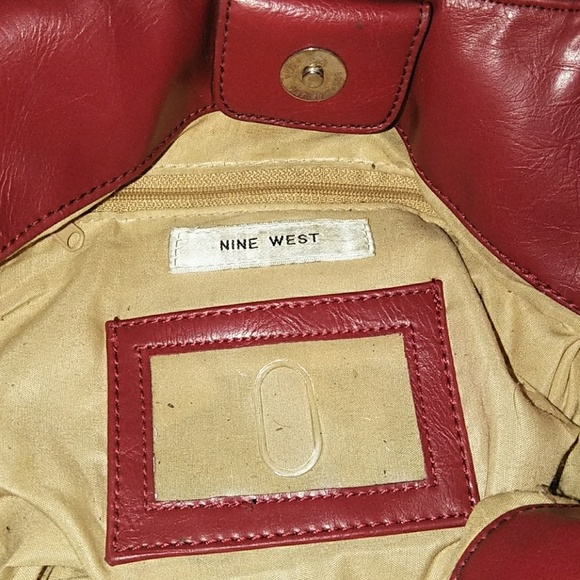 Red Nine West Shoulder Bag - Picture 4 of 5